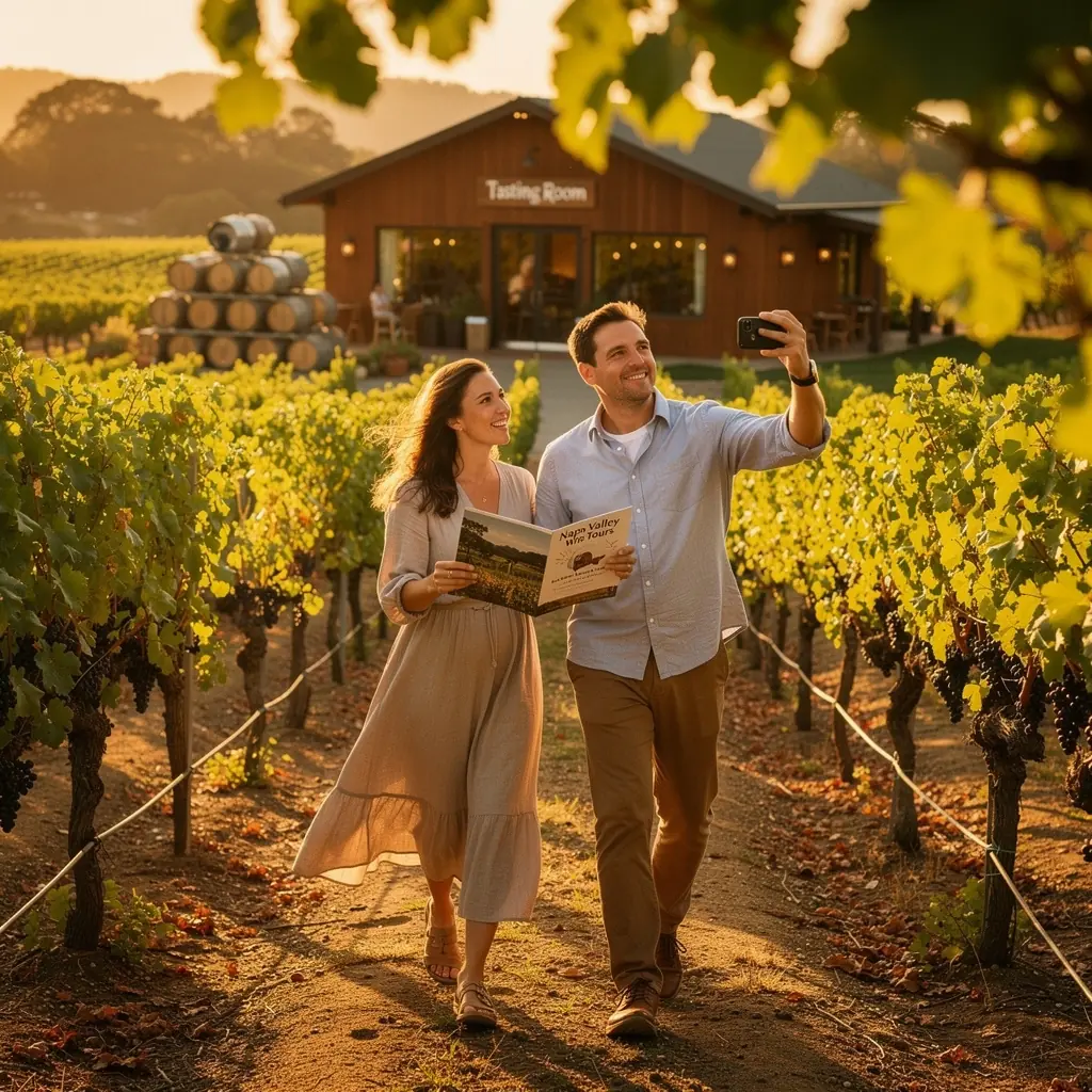 Mapa lokalnych szlaków turystycznych z opisami tras.